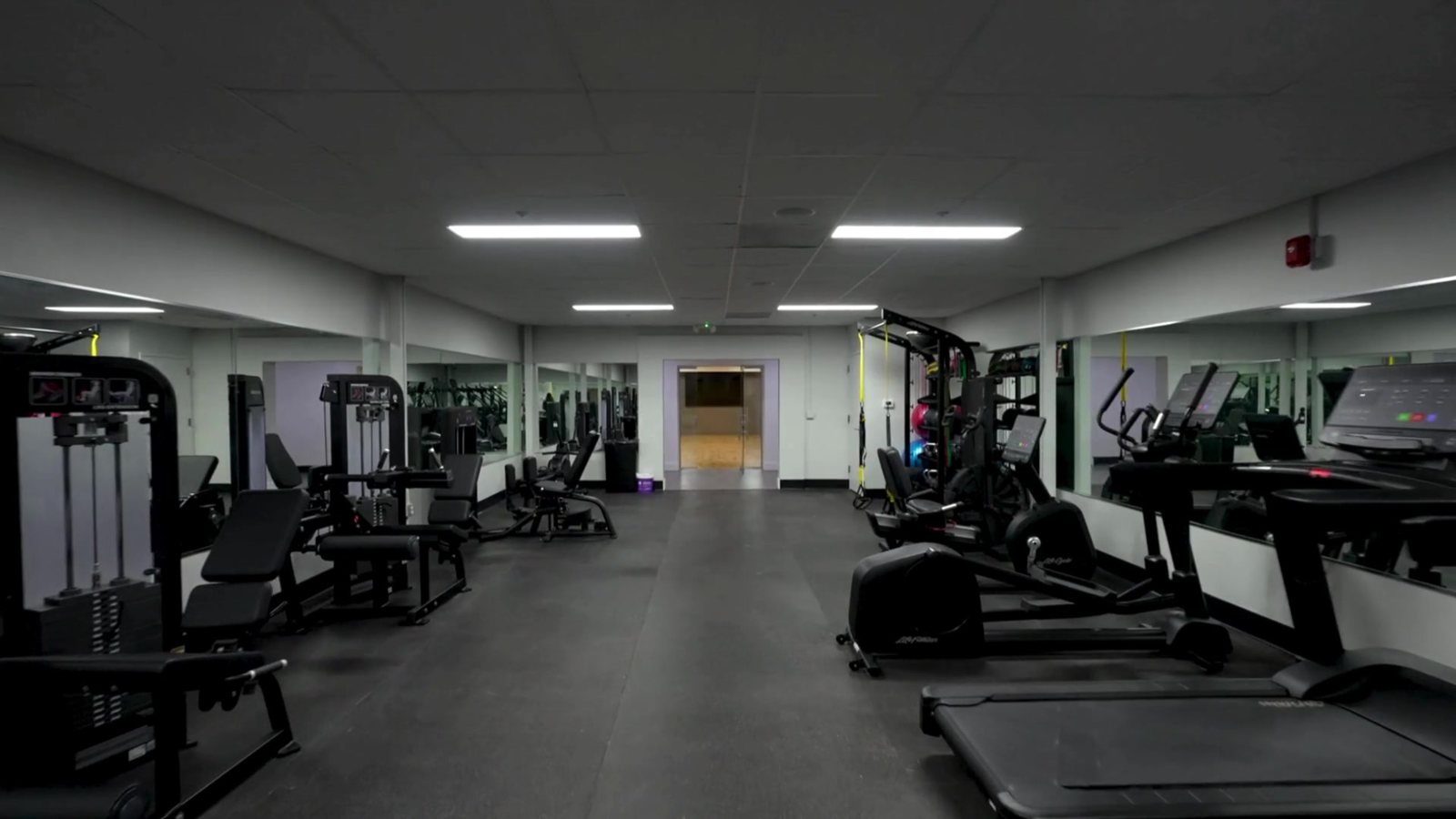 The training floor at Fusion Fitness